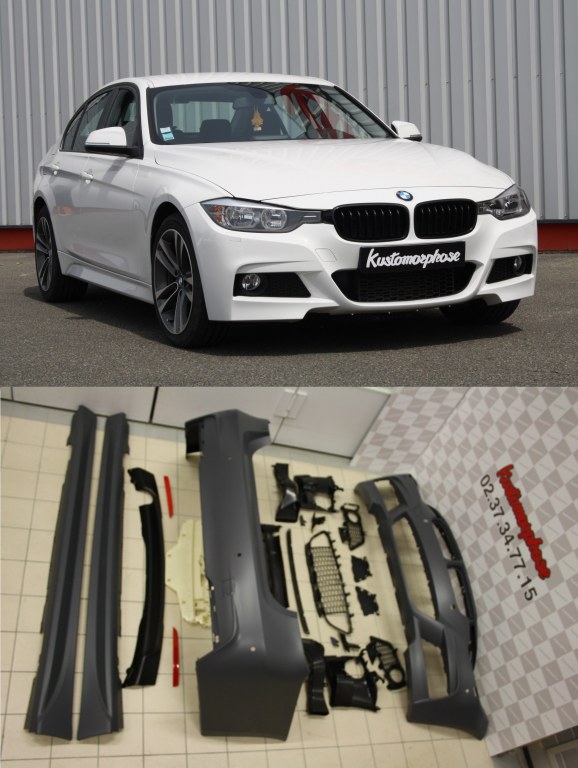 Kit carrosserie adaptable sur BMW Série 3 F80 M3 et Série 4 F82 M4
