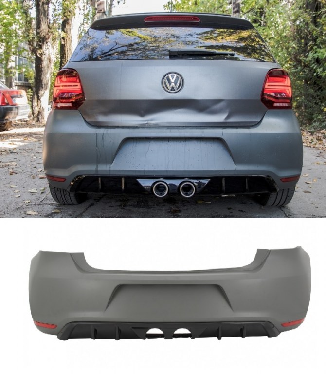 Extension de pare-chocs arrière RDX pour VW Polo 6R
