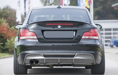  Diffuseur de pare-chocs arrière carbone look pour BMW SERIE 1 E82/88