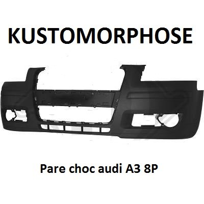 Pare-chocs avant Audi A3 Single frame