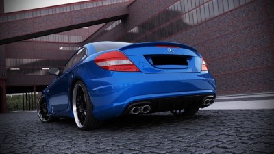 PARE-CHOCS ARRIERE MERCEDES SLK R171 (LOOK SLK R172 AMG)