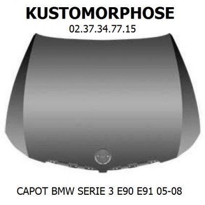 Capot BMW E90 E91 2005 à 2008 