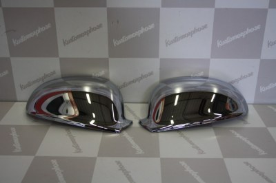 2 COQUE COUVRE RETROVISEUR CHROME POUR VW GOLF 5 ET EOS