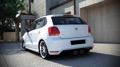 Jupe arrière pour VW Polo 6R GTI look R32