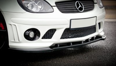 LAME DU PARE-CHOCS AVANT MERCEDES SLK R170 LOOK C63 AMG