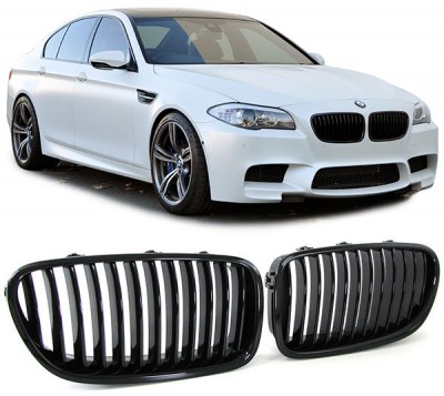 CALANDRE NOIRE BRILLANT POUR BMW SÉRIE 5 F10