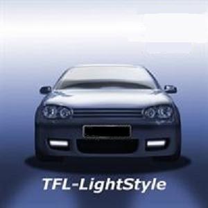 Feux diurnes, LED, VW Golf 4 R32, chromé 