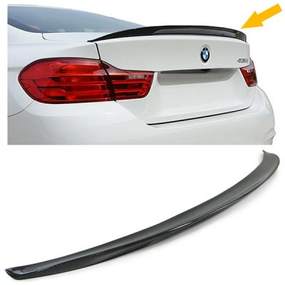 Becquet spoiler M-Performance Carbone pour BMW Série 4 F32 