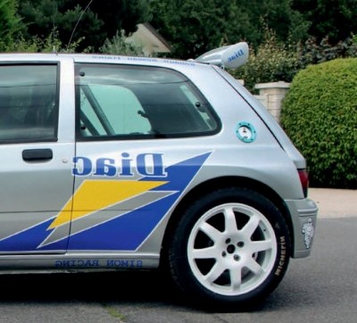 Aile arrière gauche clio 1 Maxi