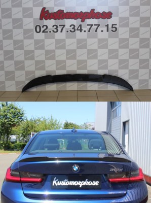 Becquet spoiler de coffre carbone type CS BMW série 3 G20 et M3 G80