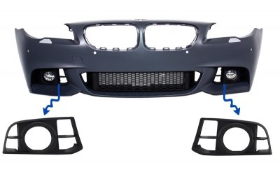 Grille de pare choc avant Gauche et droite BMW F10 pack M LCI