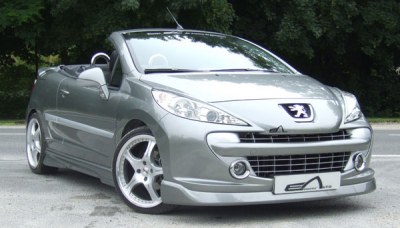 Lame de pare choc avant Peugeot 207 "élégance" Esquiss'auto