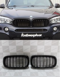 Calandre noir Brillant type M performance BMW X5 F15 X6 F16