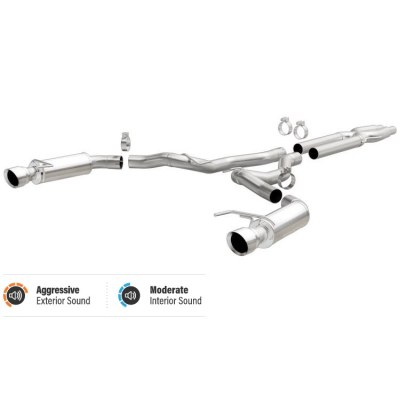 échappement Cat-Back Performance MagnaFlow Pour Ford Mustang 5L V8 Competition Series