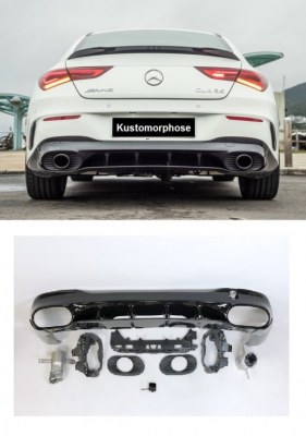 Diffuseur arrière Mercedes CLA W118 Look 35 AMG 