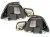 Feux arrières à leds pour BMW E46 Cabriolet Fumé