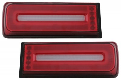 Feux arrière LED dynamiques rouge fumée pour Mercedes Classe G W463