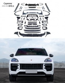 Kit carrosserie look Cayenne TUBO GT pour Porsche Cayenne 9Y0.1 2018-2023