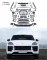 Kit carrosserie look Cayenne TUBO GT pour Porsche Cayenne 9Y0.1 2018-2023