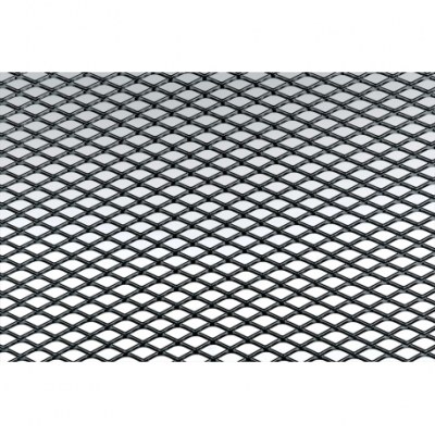 Grille en aluminium Noir 120 x 24cm