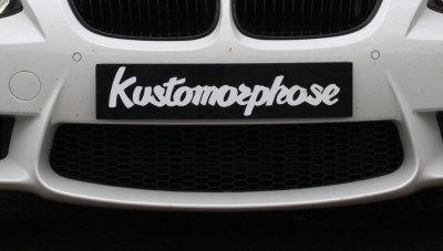 grille centrale pare choc avant BMW E92 E93 look M3 