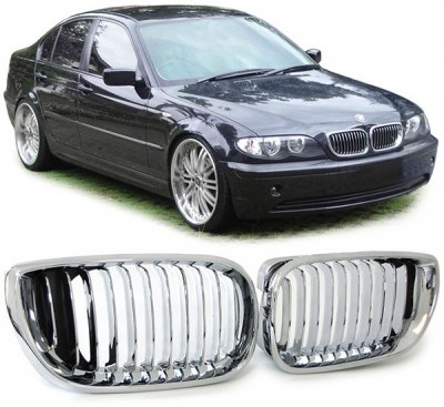 Grille de calandre chrome BMW Série 3 E46 berline phase 2