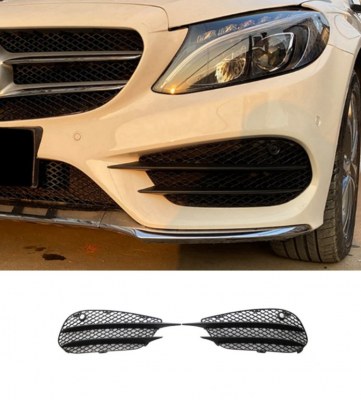 Grille latérale ailette avec pour pare choc avant AMG et C43 AMG