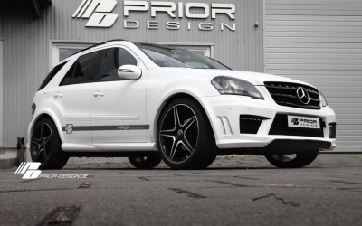 Pare choc av Mercedes ML look AMG PRIOR DESIGN