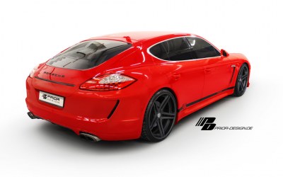 Pare choc arrière porsche panamera PR3