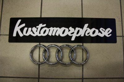 Logo de calandre Audi A3 8P single frame 