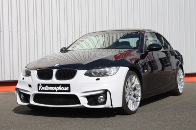 Pare choc avant pour BMW Série 3 E92 E93 phase 1 Look M4 avec emplacement des Anti-Brouillard 