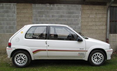 Jeu de 4 extensions d'ailes pour Peugeot 106 RALLY