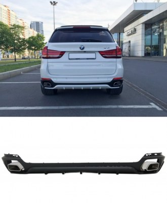 Rajout de pare choc avec diffuseur BMW X5 F15 Pack Aero 