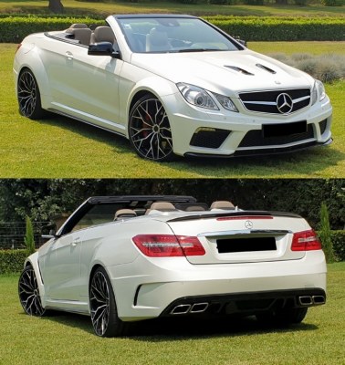 Kit carrosserie Kustomorphose Mercedes classe E coupé / cabriolet C207 Black series