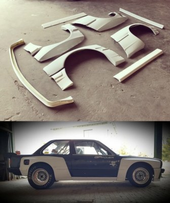 Kit Carrosserie BMW E30 Coupé type Pandem Rockey Bunny