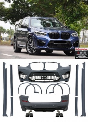 Kit carrosserie BMW X3 G01 2018- look X3M Compétition 