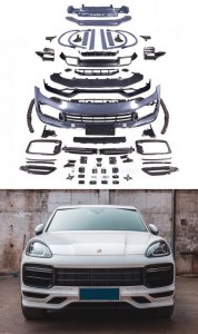 Kit carrosserie look Cayenne Turbo Sport pour Porsche Cayenne 9Y0.1 2018-2023