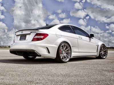 Pare choc arrière Mercedes Classe C C204 Coupé large Black series AMG