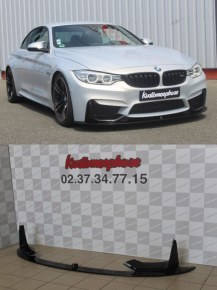  Lame pare choc avant ABS noir brillant M Performance BMW M4 F82 F83 M3 F80