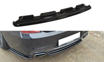 LAME CENTRAL ARRIÈRE SPLITTER BMW 6 GRAN COUPÉ PACK M (SANS BARRES VERTICALES)