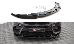 Lame de pare choc avant SPLITTER V1 BMW X5M F15 Noir Brillant