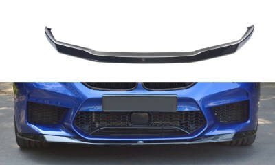 Lame de pare choc avant / Splitter V.1 noir brillant BMW 5 F90 M5