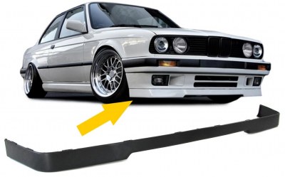 Lame de pare-choc "motorsport" en ABS pour BMW E30