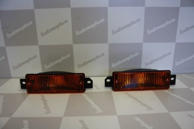 Paire de feux clignotants orange BMW E30 phase 2 