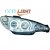 Paire de Phare Angel eyes CCFL chrome Peugeot 206