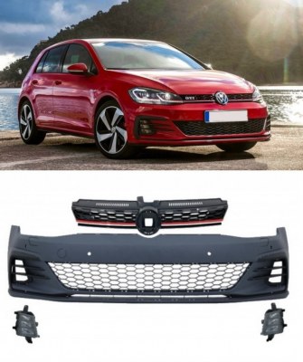 Pare-choc avant Golf 7.5 VII Facelift GTI