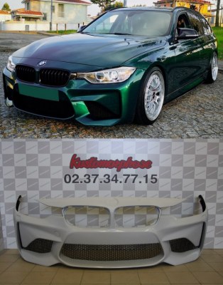 pare choc avant look M2 bmw serie 3 F30 F31 2011 à 2015