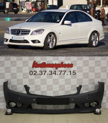 Pare-choc Mercedes classe C W204 Pack AMG