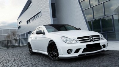 Pare-chocs avant Mercedes CLS C219-W219 livré avec feux de jour DRL Universel