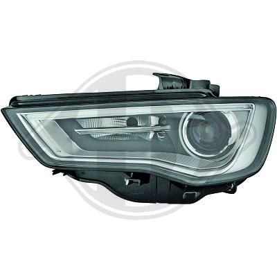 Phare Gauche conducteur XENON D3S LED non directionnel Audi A3 8V 2012